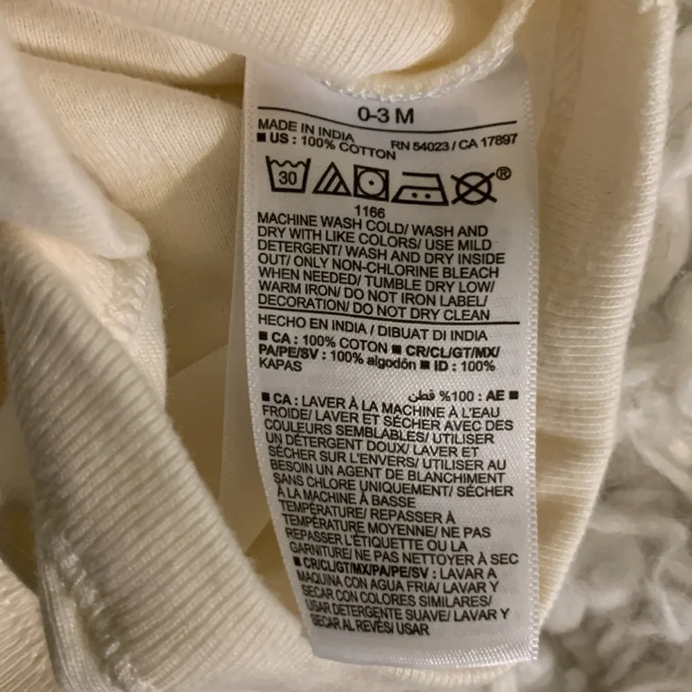 New Old Navy Living My Best Life Newborn 0-3M Gender Neutral Onesie